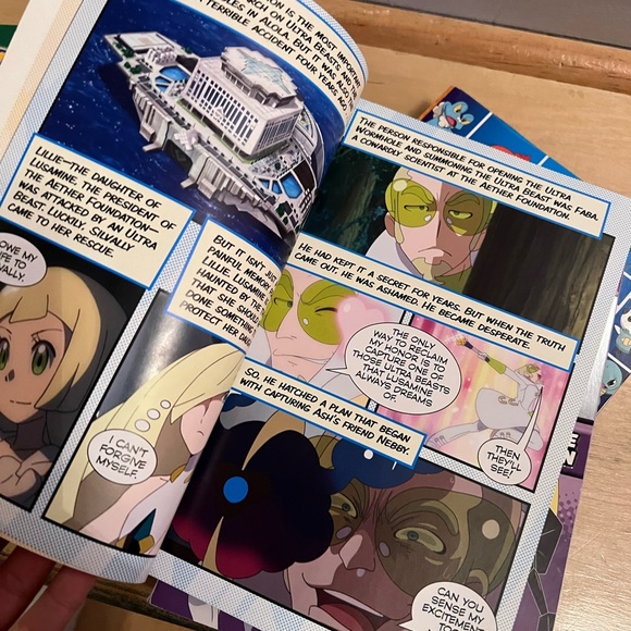 Pokemon deluxe guidebook/mythical handbook/graphic novel lot - Picture 6 of 13